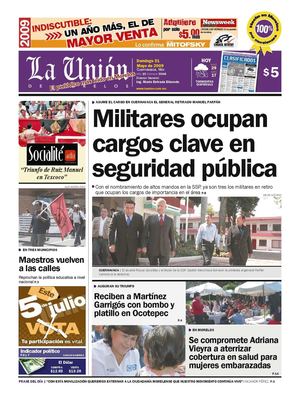 La Unión de Morelos 31 Mayo 2009