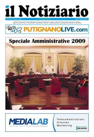 Elezioni Putignano e Turi - 2009