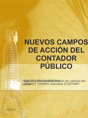 Nuevos Campos de Acción del Contador Público