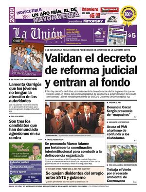 La Unión de Morelos 03 Junio 2009