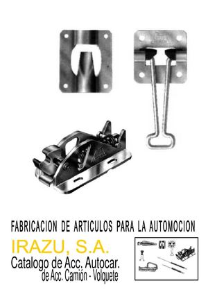 04 catálogo acc.autocar - Irazu, S.A.