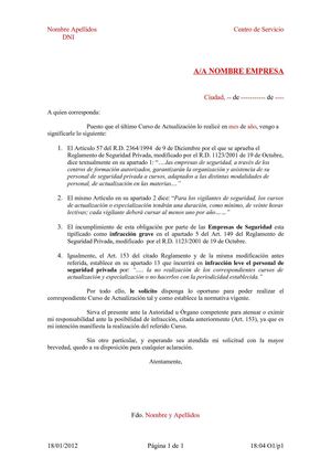 SOLICITUD CURSOS DE RECICLAJE 