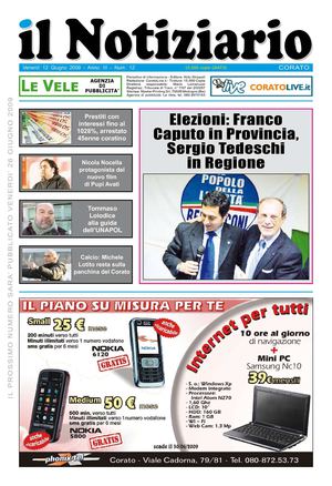 il Notiziario - Corato - 12 Giugno 2009