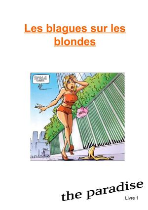 blagues blondes