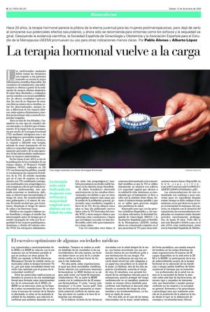 La terapia hormonal vuelve a la carga