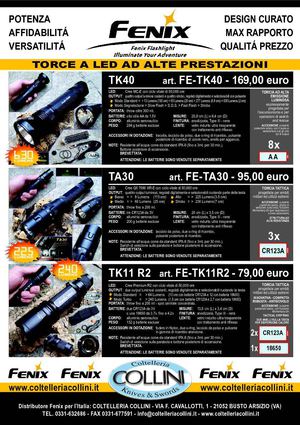 Potenti torce a led - Fenix Light