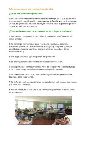 Cómo hacer una buena reunión de apoderados