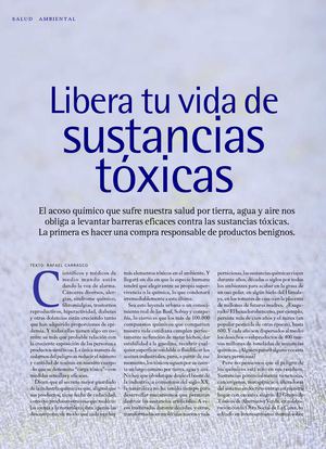 SUSTANCIAS TÓXICAS-1 Reportaje (revista Integral'07)