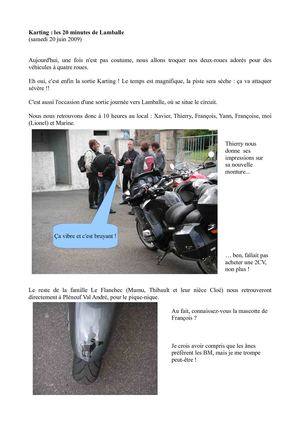Karting : les 20 minutes de Lamballe