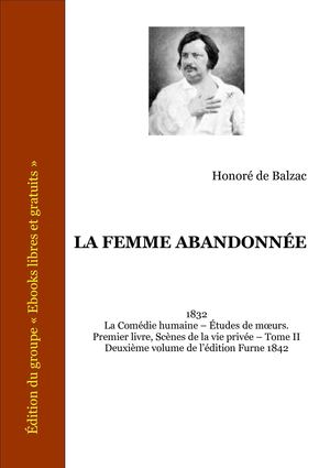 La femme abandonnée - Balzac