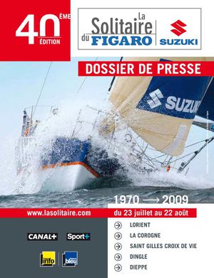 Dossier de presse de La Solitaire du Figaro 2009