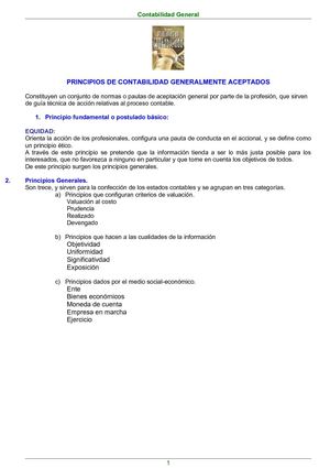 Principios de Contabilidad