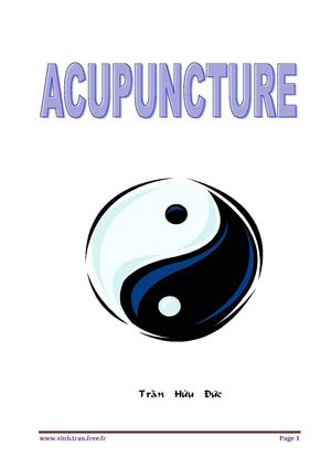 ACUPUNCTURE