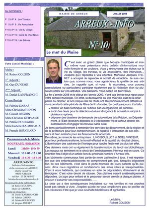 ARREUX INFO 10