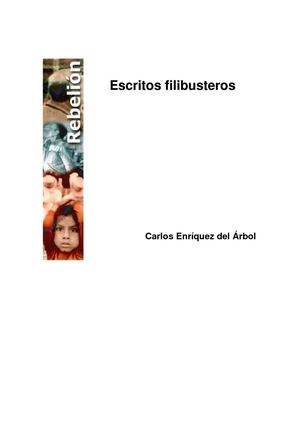 Carlos Enríquez del Árbol. Escritos filibusteros I