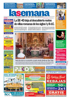 Periódico La Semana de Dos Hermanas Nº 705. 15/07/2009