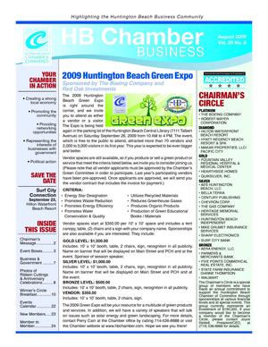 August 2009 Chamber Newsletter