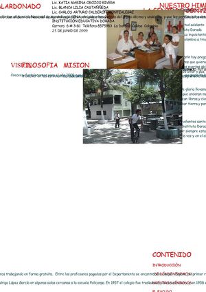 BOLETIN INSTITUCIÓN EDUCATIVA DORADA