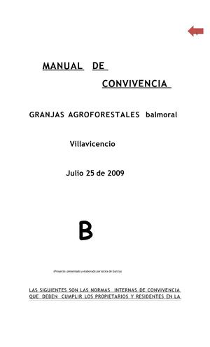manual de convivencia