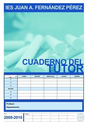 CUADERNO DEL TUTOR HUERTA SALAMA 2009 - www.cuadernodeltutor.com
