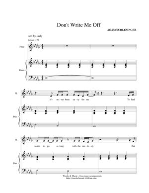 MusicAndLyrics-DontWriteMeOff