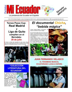 Periodico Mi Ecuador Edición Julio 2009