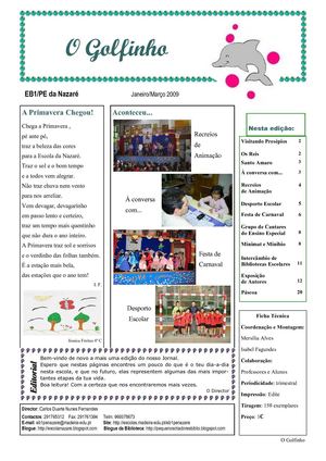 Jornal "O Golfinho" Janeiro/Março