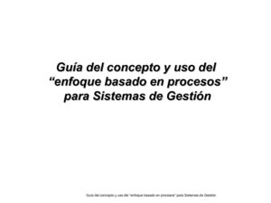 Lectura complementaria ENFOQUE