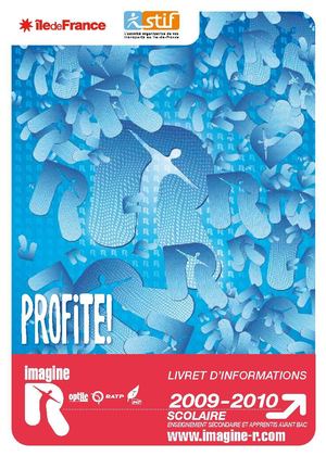 Brochure Imageine 'R scolaire 2009-2010