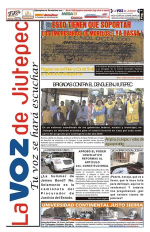 Edicion 36 La Voz de Jiutepec