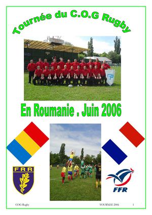 book Tournée Roumanie 2006 complete