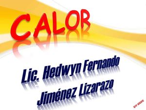 RESUMEN DE CALOR (FÍSICA)