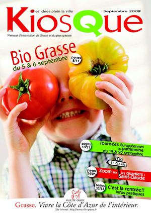 Kiosque Septembre 2009/ Ville de Grasse