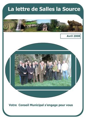Lettre Salles la Source N°1