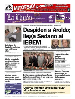 La Unión de Morelos 29 Agosto 2009