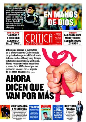 DIARIO CRITICA ARGENTINA 06/09/2009