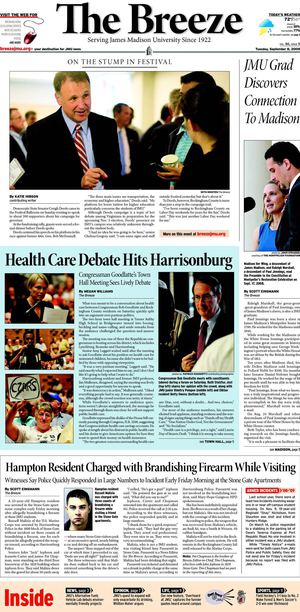 The Breeze: September 8 2009