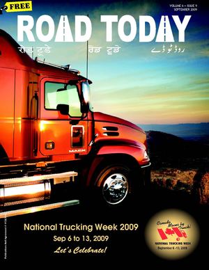 Road Today Magazine September 2009