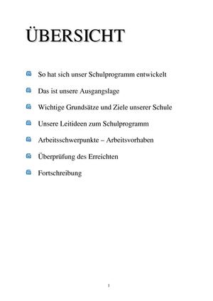 Schulprogramm der GSG