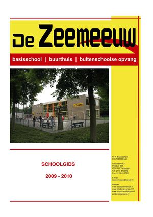 Schoolgids De Zeemeeuw