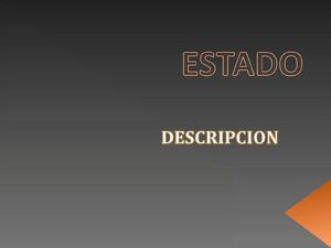 el estado