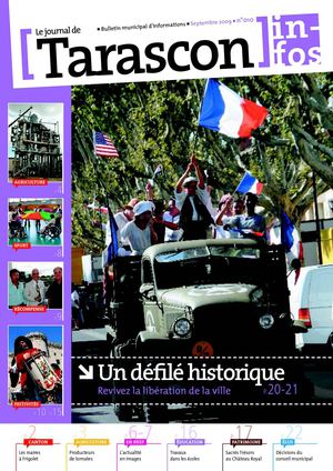 Le Journal de Tarascon - Bulletin municipal d'informations - Septembre 2009 n°010