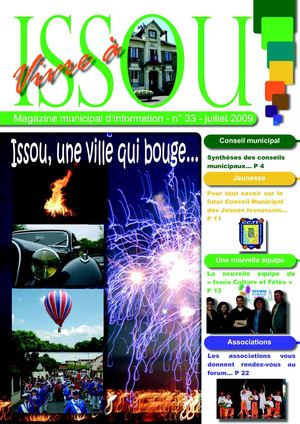 Issou bulletin - n° 33 Août 2009
