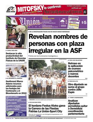 La Unión de Morelos 28 Septiembre 2009