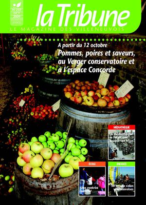 Octobre 2009  - la Tribune, le magazine des Villeneuvois