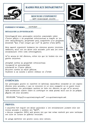QUI S'HAN CREGUT QUE SOM? :: Projecte estiu 2010