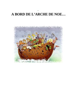 A bord de l'arche de Noé