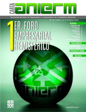 Carta ANIERM No. 321 Año 27 Octubre "Foro Empresarial Hemisfèrico"