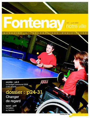 Fontenay notre ville, n° 57 avril 2009