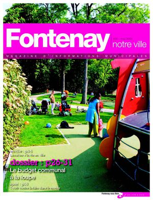 Fontenay notre ville, n° 58 mai 2009